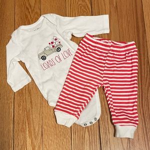 Rae Dunn Baby- Loads of Love Valentine’s Day Outfit